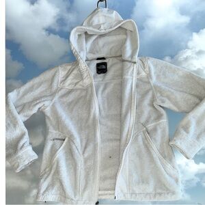 The North Face Osito Fleece Hooded Jacket White M